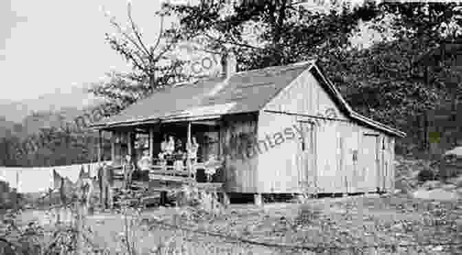 A Backwoods Settlement In The Appalachian Mountains NORTH PENNSYLVANIA MINSTRELSY: BACKWOODS SETTLEMENTS HUNTING CABINS LUMBER CAMPS