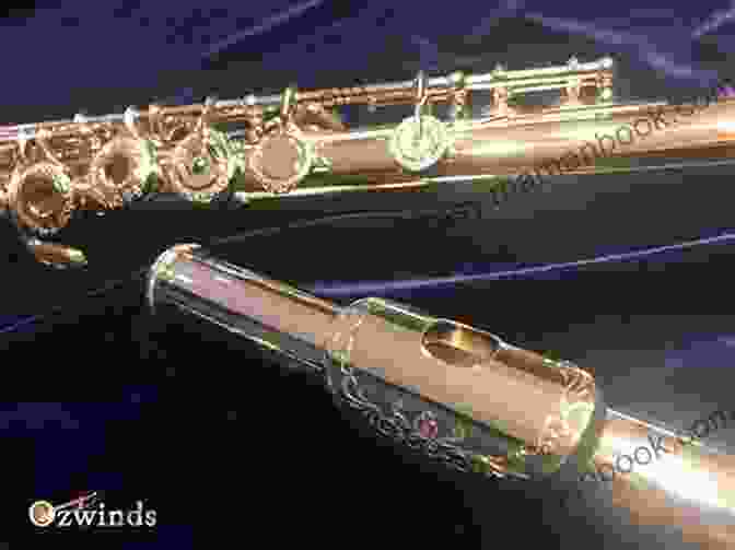 A Beautifully Crafted Flute And Piano Resting On An Elegant Music Stand. Sonata No 1: For Flute And Piano