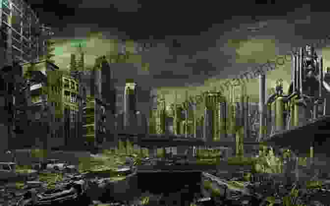 A Dystopian Cityscape In Ruins, Symbolizing The Lasting Impact Of Oppression And The Struggle To Rebuild. Lesser Of Two Evils J M Snyder