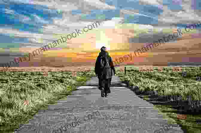 A Photograph Of A Person Walking Alone On A Path Through A Field Robert Frost: Selected Poems (Illustrated)