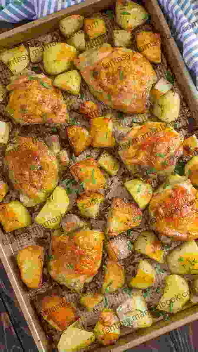Baked Chicken Breasts With Roasted Potatoes DASH PLAN: Over 70 Fast To Table And Full Of Flavor Diet Recipes For Your And Family