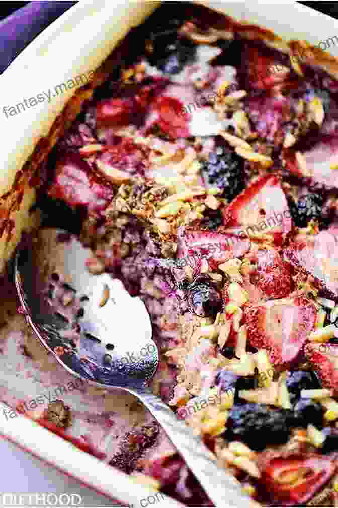 Baked Oatmeal With Berries And Nuts DASH PLAN: Over 70 Fast To Table And Full Of Flavor Diet Recipes For Your And Family