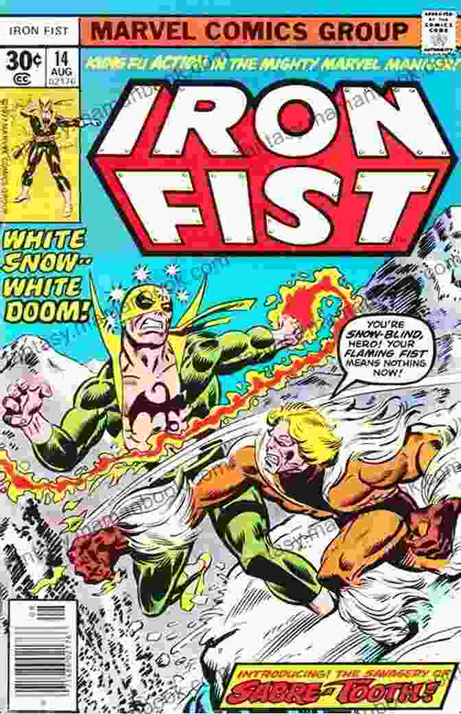 Iron Fist #14 Cover By John Byrne From 1977, Featuring Iron Fist And Shang Chi Fighting The Hand Iron Fist (1975 1977) #12 John Byrne