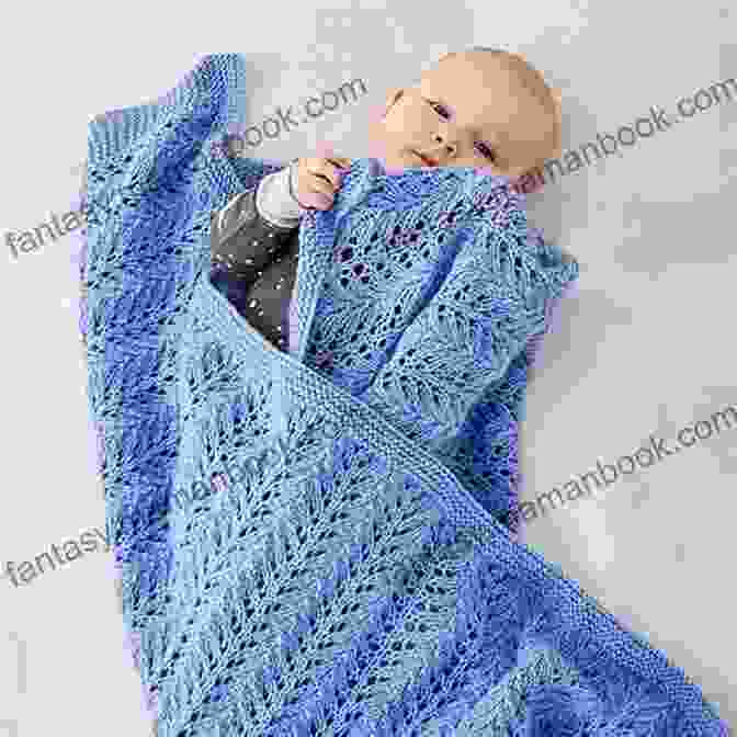 Knitted Baby Blanket With Double Knitting Pattern Knitting Pattern KP137 3 Babies Blankets Double Knitting Pattern