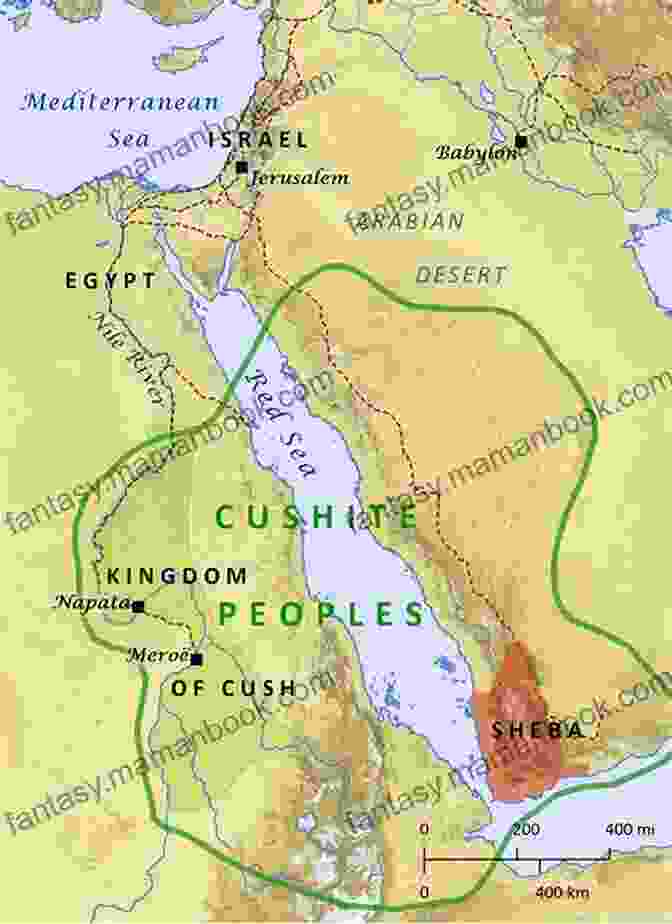 Map Of Ethiopia, Showing The Biblical Region Of Cush Ethiopia: Biblical Cush Marcella Denise Spencer