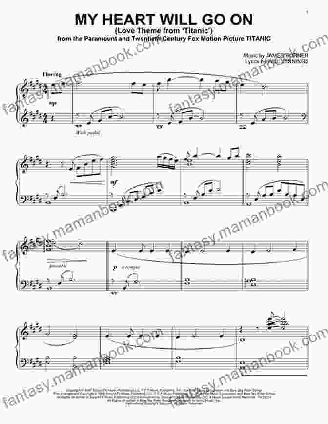 My Heart Will Go On Sheet Music 10 Romantic Pieces For Tenor Or Soprano Saxophone Duet: Easy To Intermediate