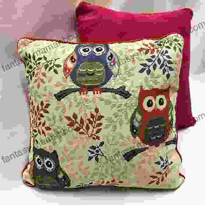 Owl Cushion Cover Knitting Pattern KP239 Owl Cushion Cover Or Pyjama Case UK Terminology