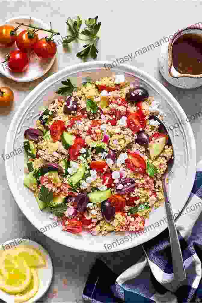 Quinoa Salad With Vegetables And Feta DASH PLAN: Over 70 Fast To Table And Full Of Flavor Diet Recipes For Your And Family