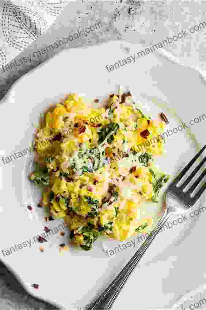 Scrambled Eggs With Spinach And Cheese DASH PLAN: Over 70 Fast To Table And Full Of Flavor Diet Recipes For Your And Family