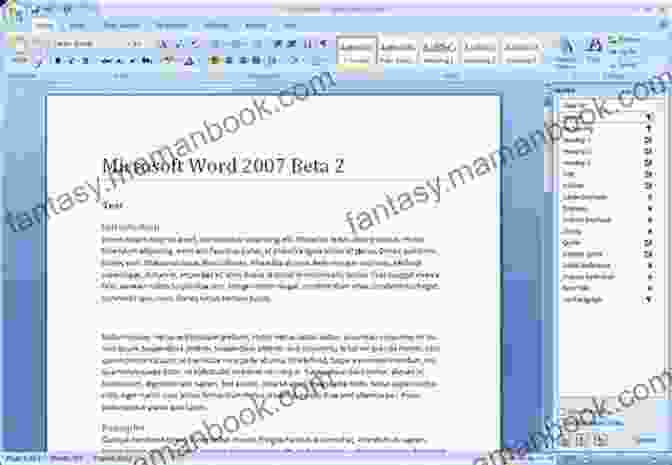 Screenshot Of A Microsoft Word Document Illustrated Computer Concepts And Microsoft Office 365 Office 2024
