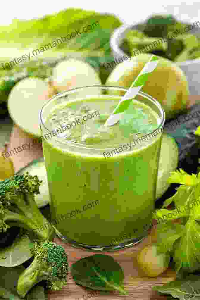Smoothie With Yogurt, Fruit, And Greens DASH PLAN: Over 70 Fast To Table And Full Of Flavor Diet Recipes For Your And Family