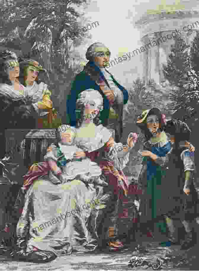 The Sisters Of Versailles, A Painting By Antoine Benoist Depicting Marie Antoinette And Her Sisters. The Sisters Of Versailles: A Novel (The Mistresses Of Versailles Trilogy)