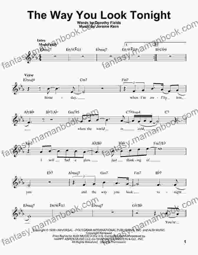 The Way You Look Tonight Sheet Music 10 Romantic Pieces For Tenor Or Soprano Saxophone Duet: Easy To Intermediate