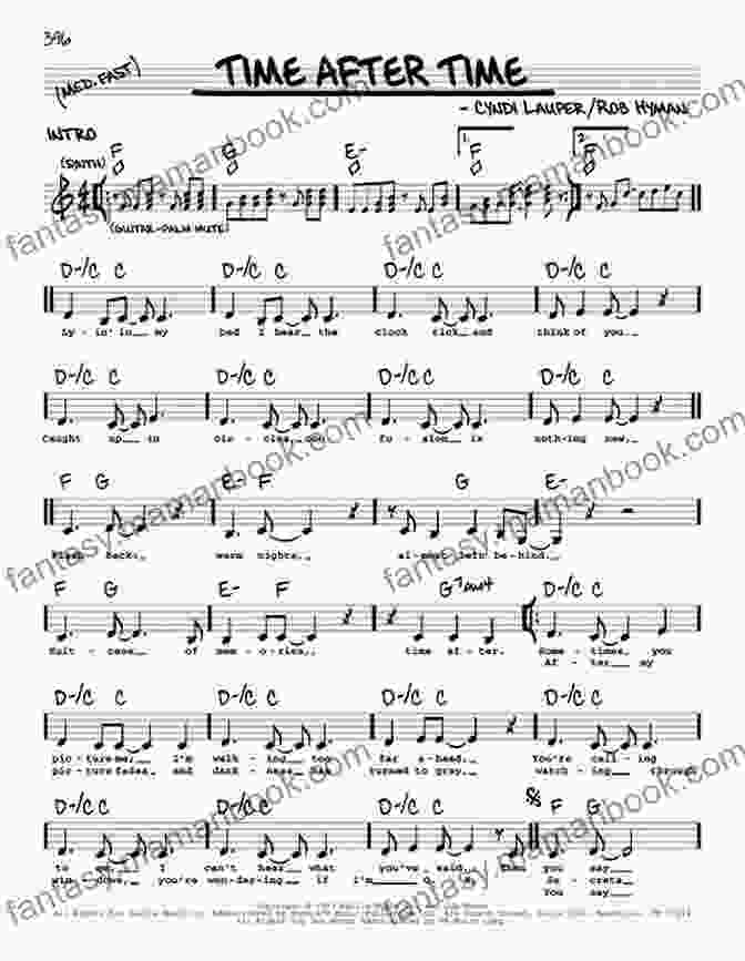 Time After Time Sheet Music 10 Romantic Pieces For Tenor Or Soprano Saxophone Duet: Easy To Intermediate