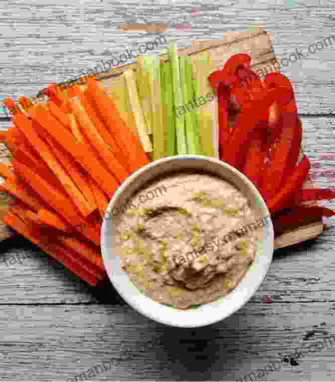 Vegetable Sticks With Hummus DASH PLAN: Over 70 Fast To Table And Full Of Flavor Diet Recipes For Your And Family