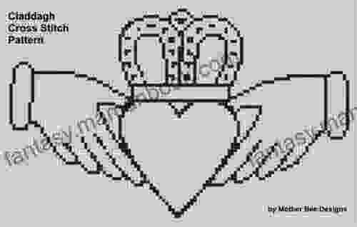 Claddagh Cross Stitch Pattern Mother Bee Designs